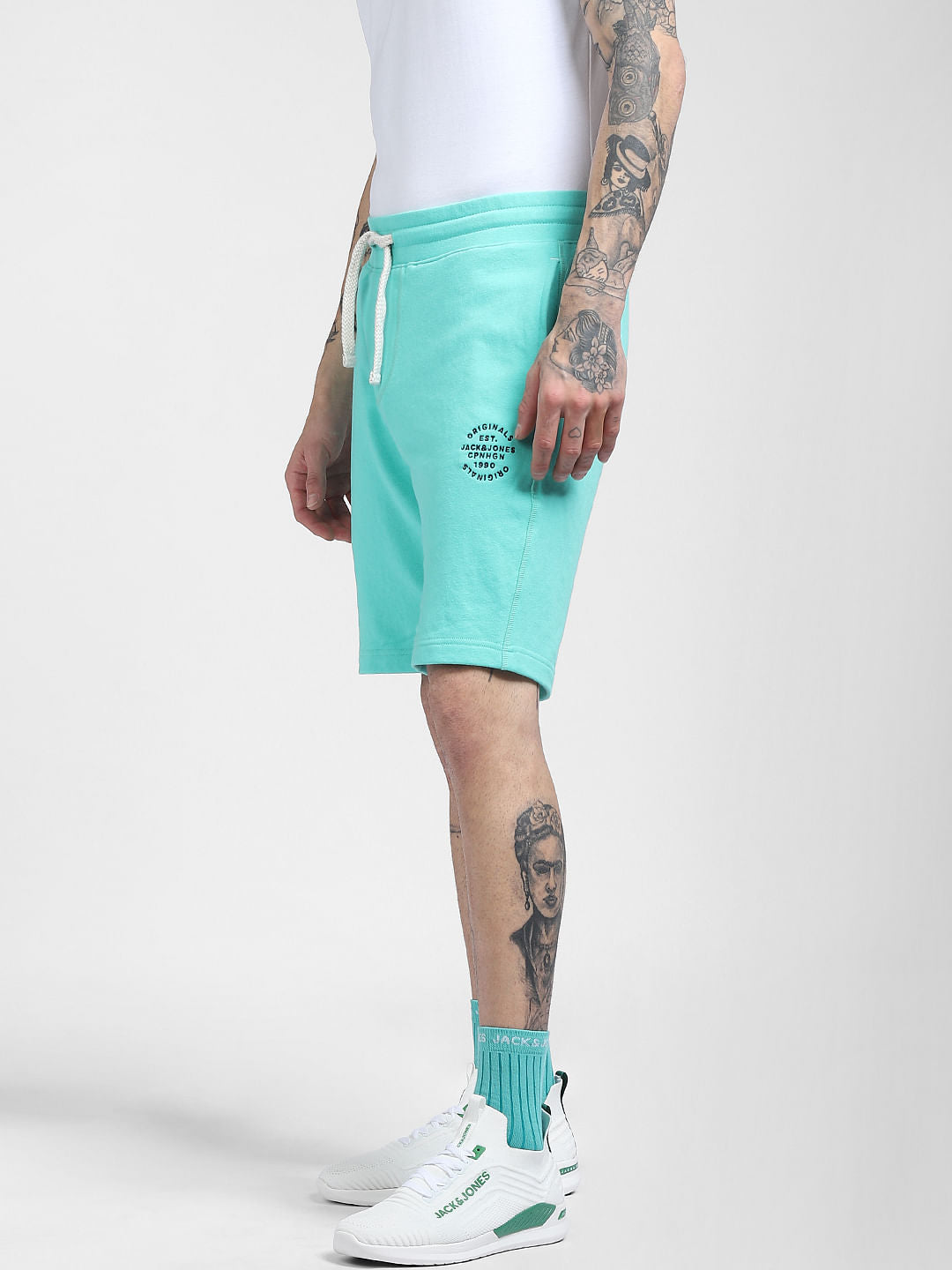 Blue Sweatshorts