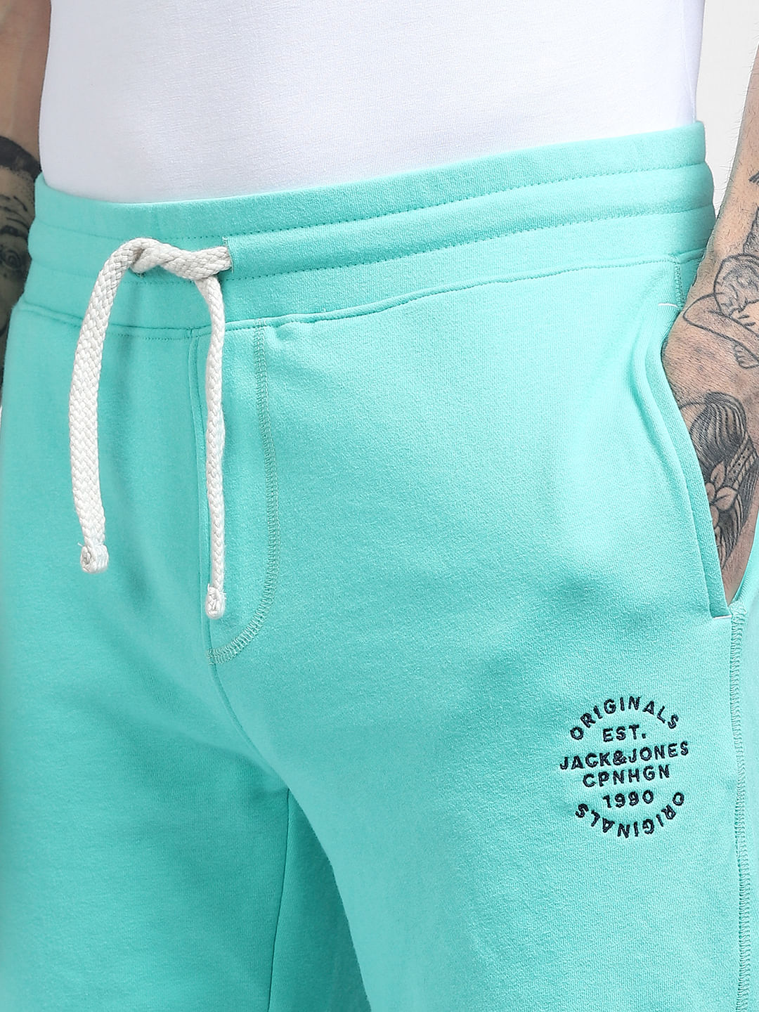 Blue Sweatshorts