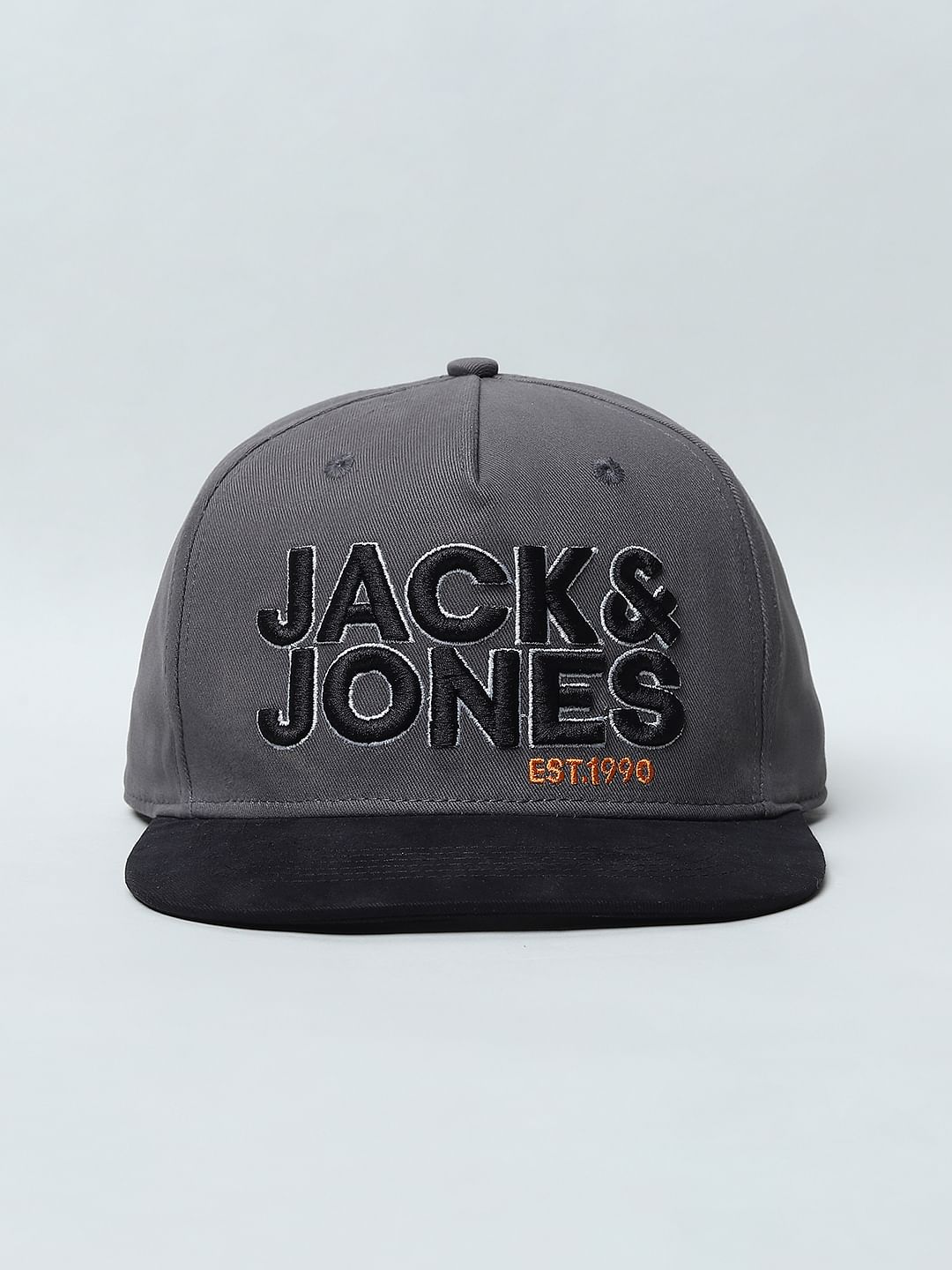 Grey Snapback Cap