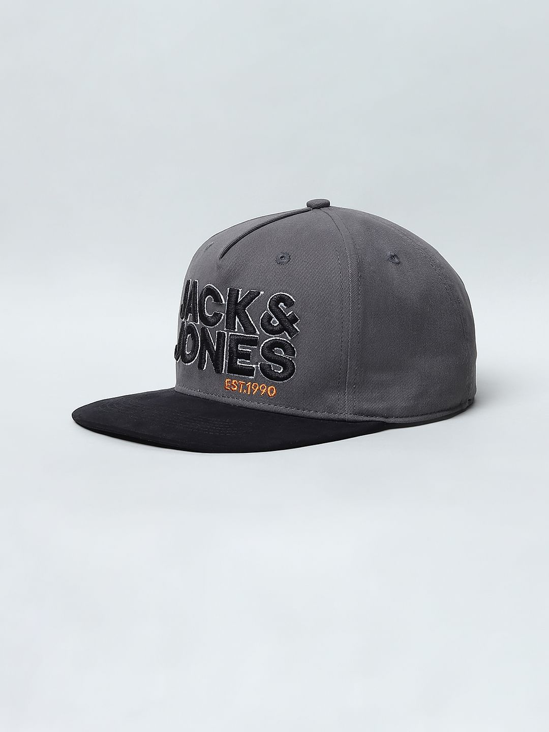 Grey Snapback Cap