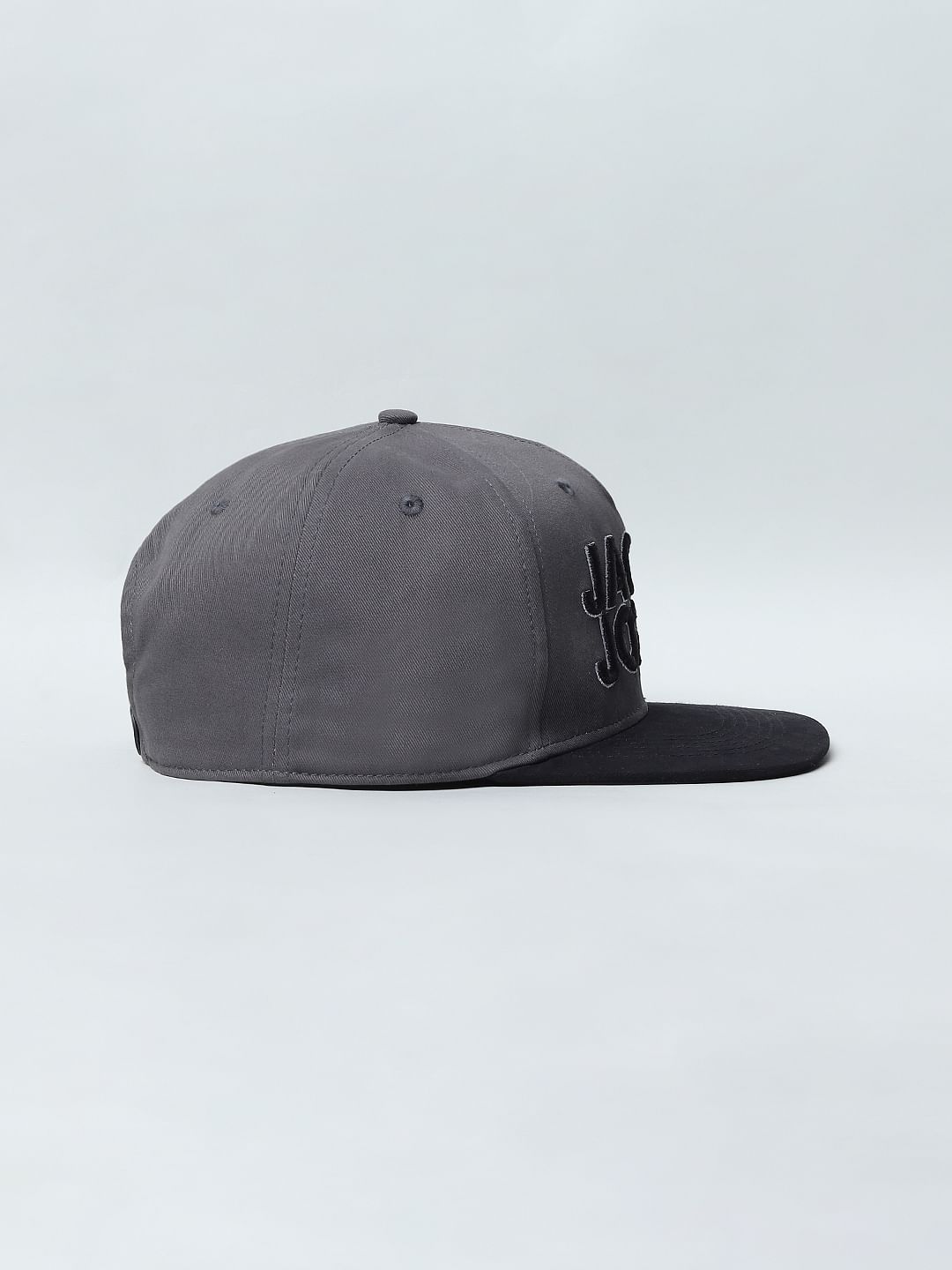 Grey Snapback Cap