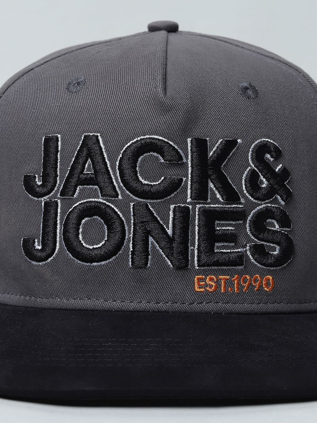 Grey Snapback Cap