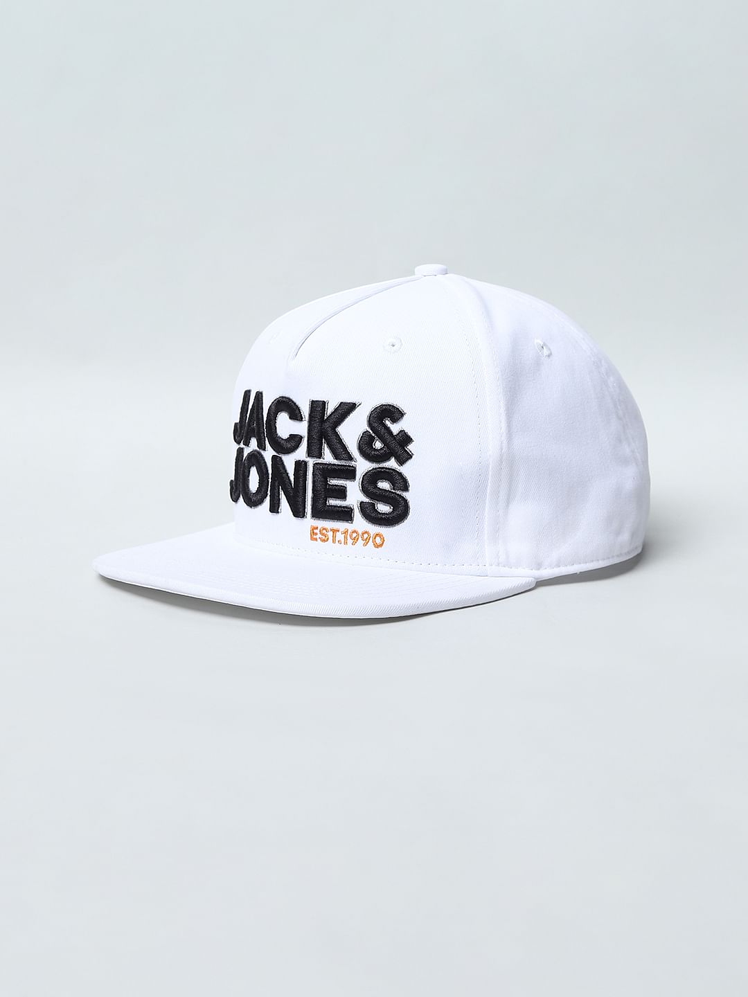White Snapback Cap