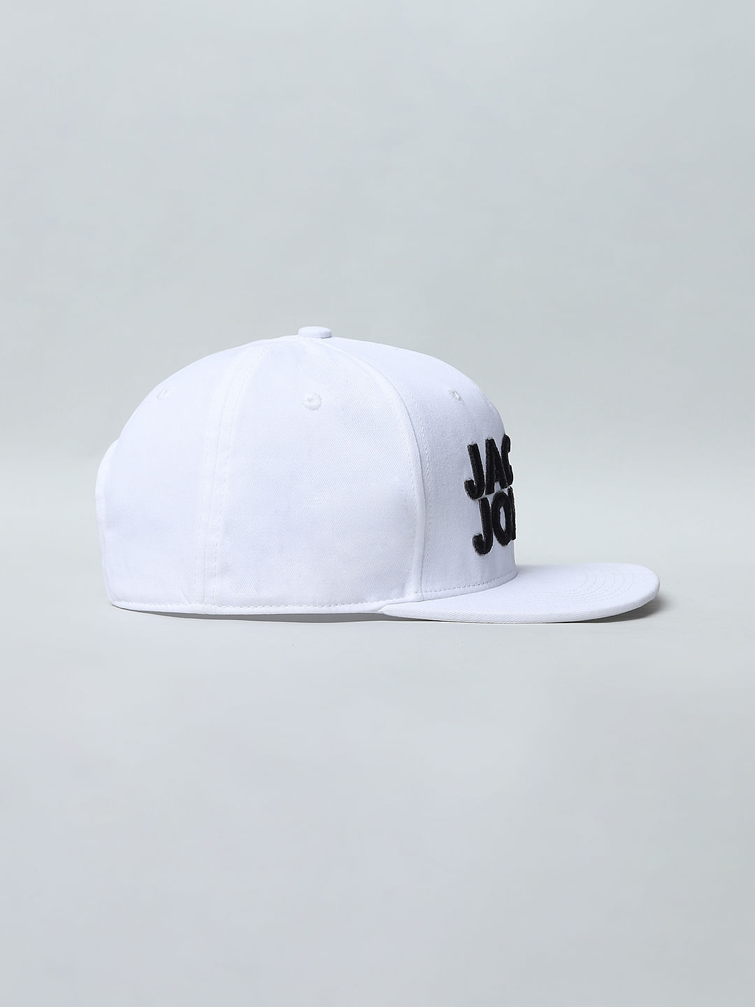 White Snapback Cap