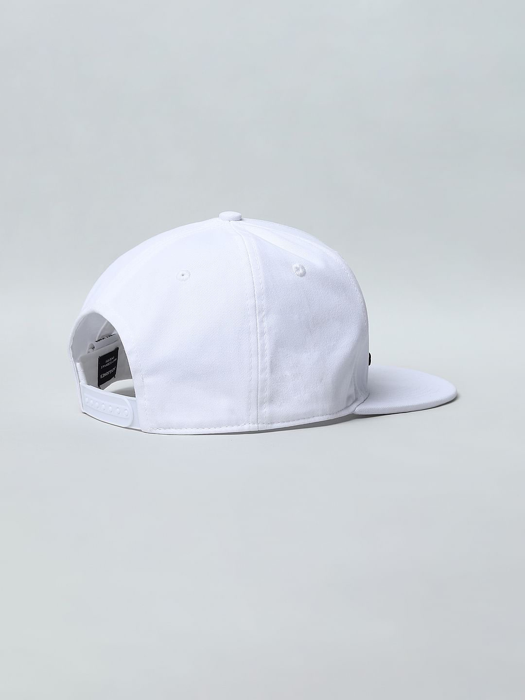 White Snapback Cap