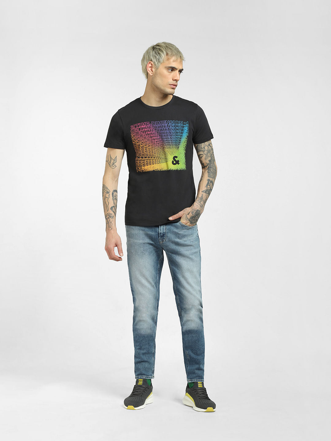 Black Graphic T-shirt