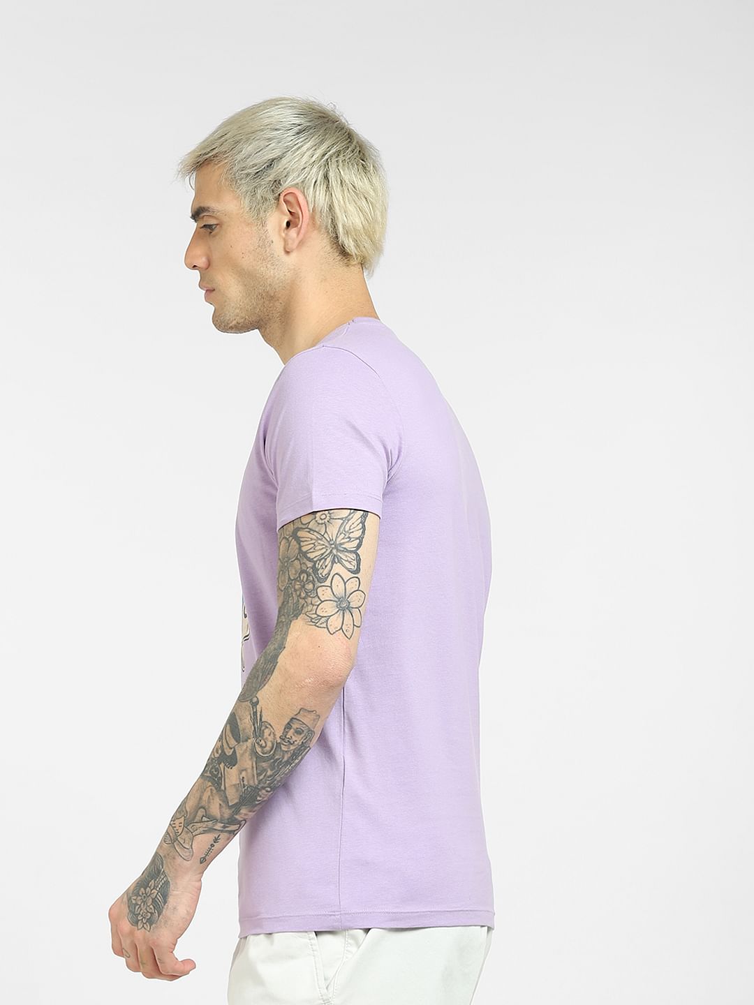 Purple Graphic T-shirt