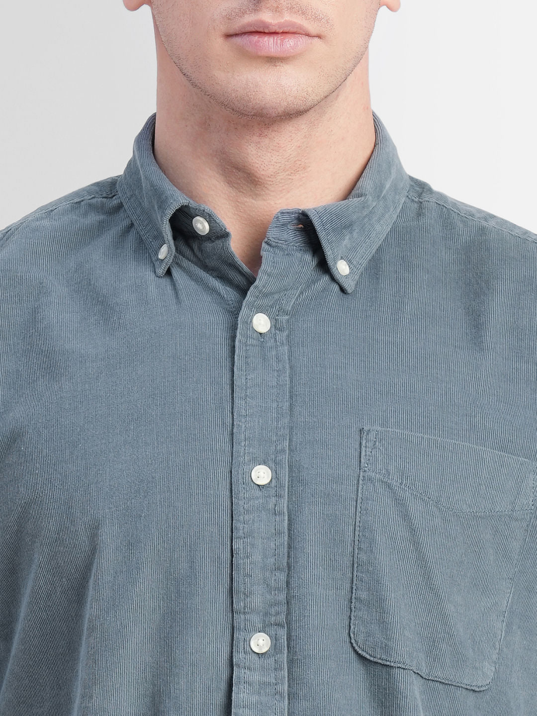 Grey Full Sleeves Shirt