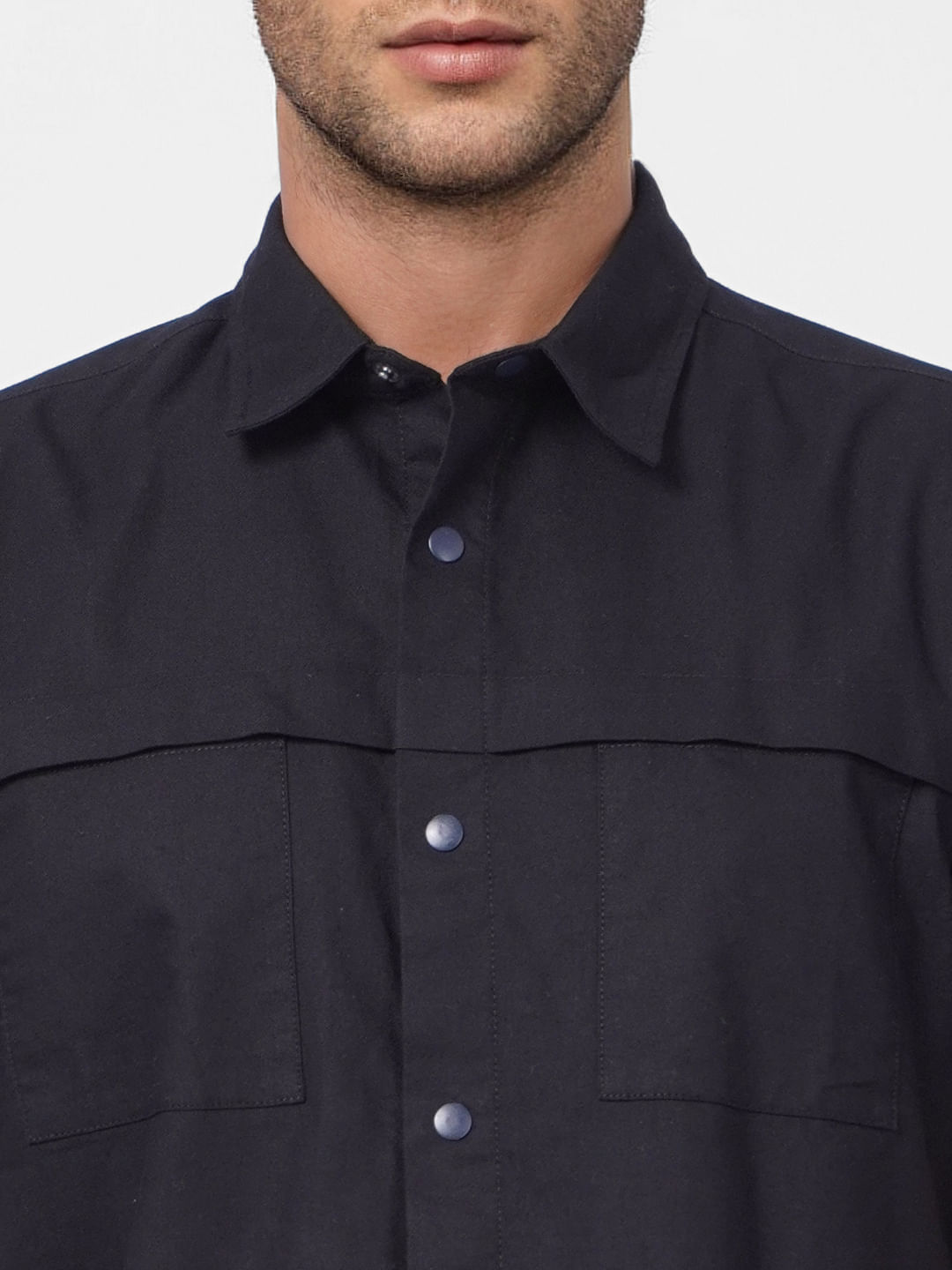 Black Short Sleeves Shirt