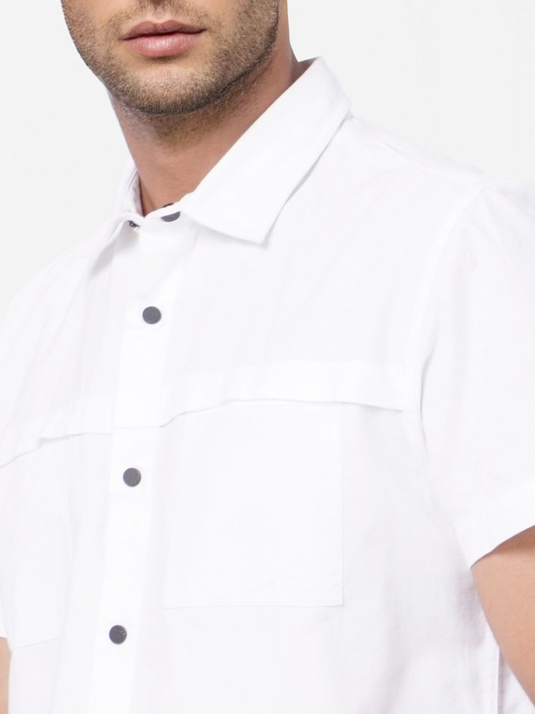 White Short Sleeves Shirt