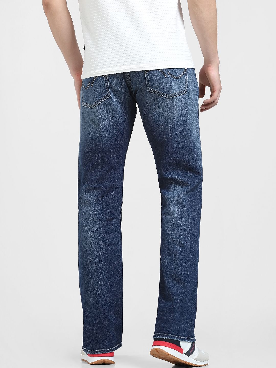 Dark Blue High Rise Ray Bootcut Jeans