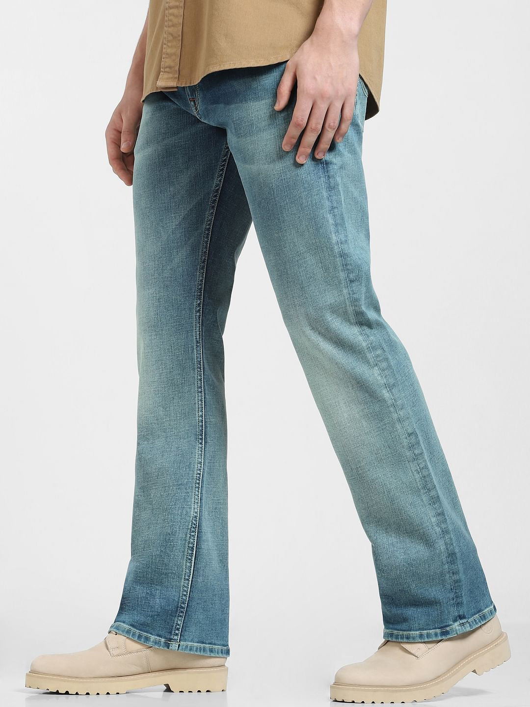 Light Blue High Rise Ray Bootcut Jeans