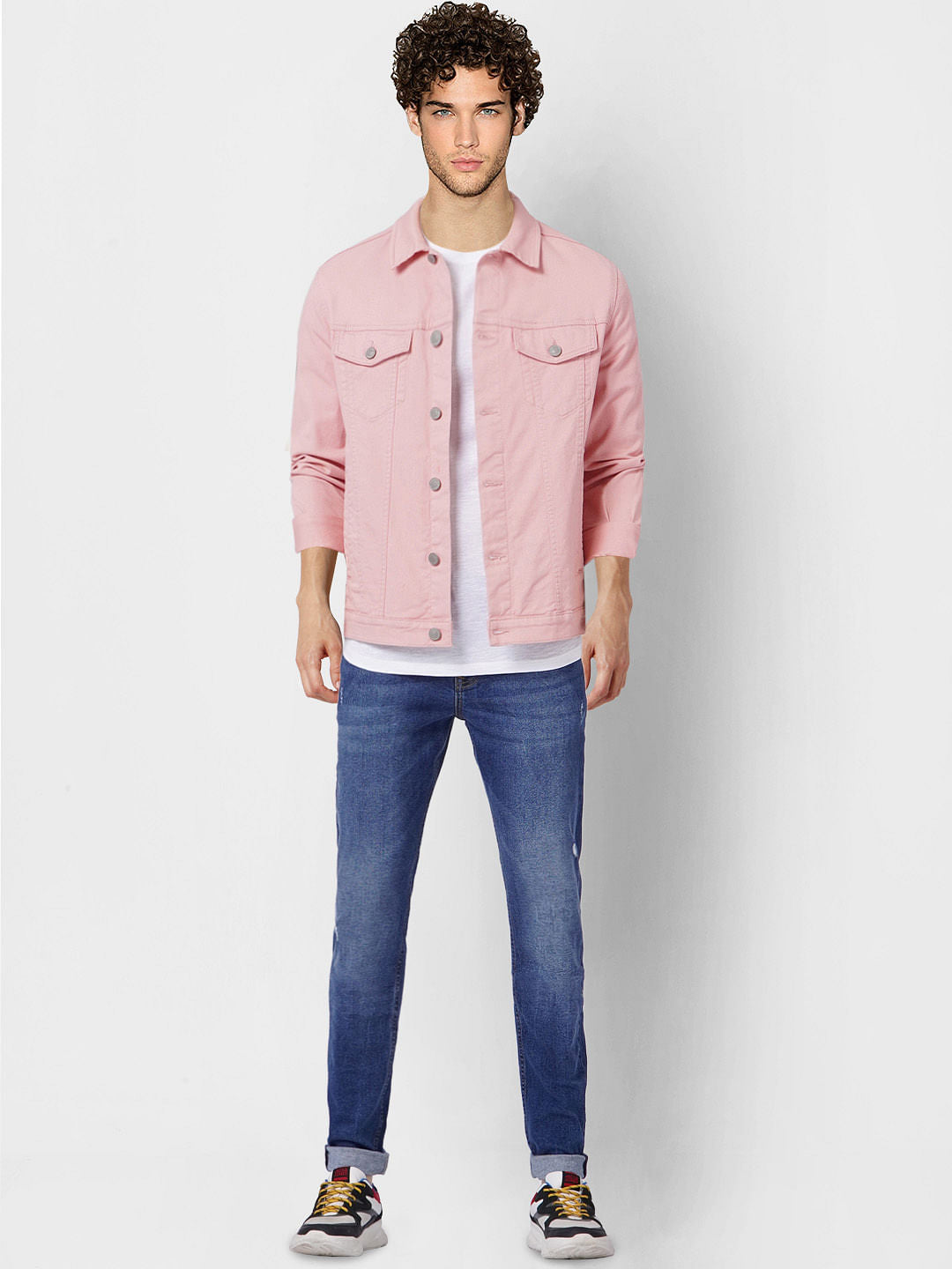 Blue Low Rise Glenn Slim Fit Jeans
