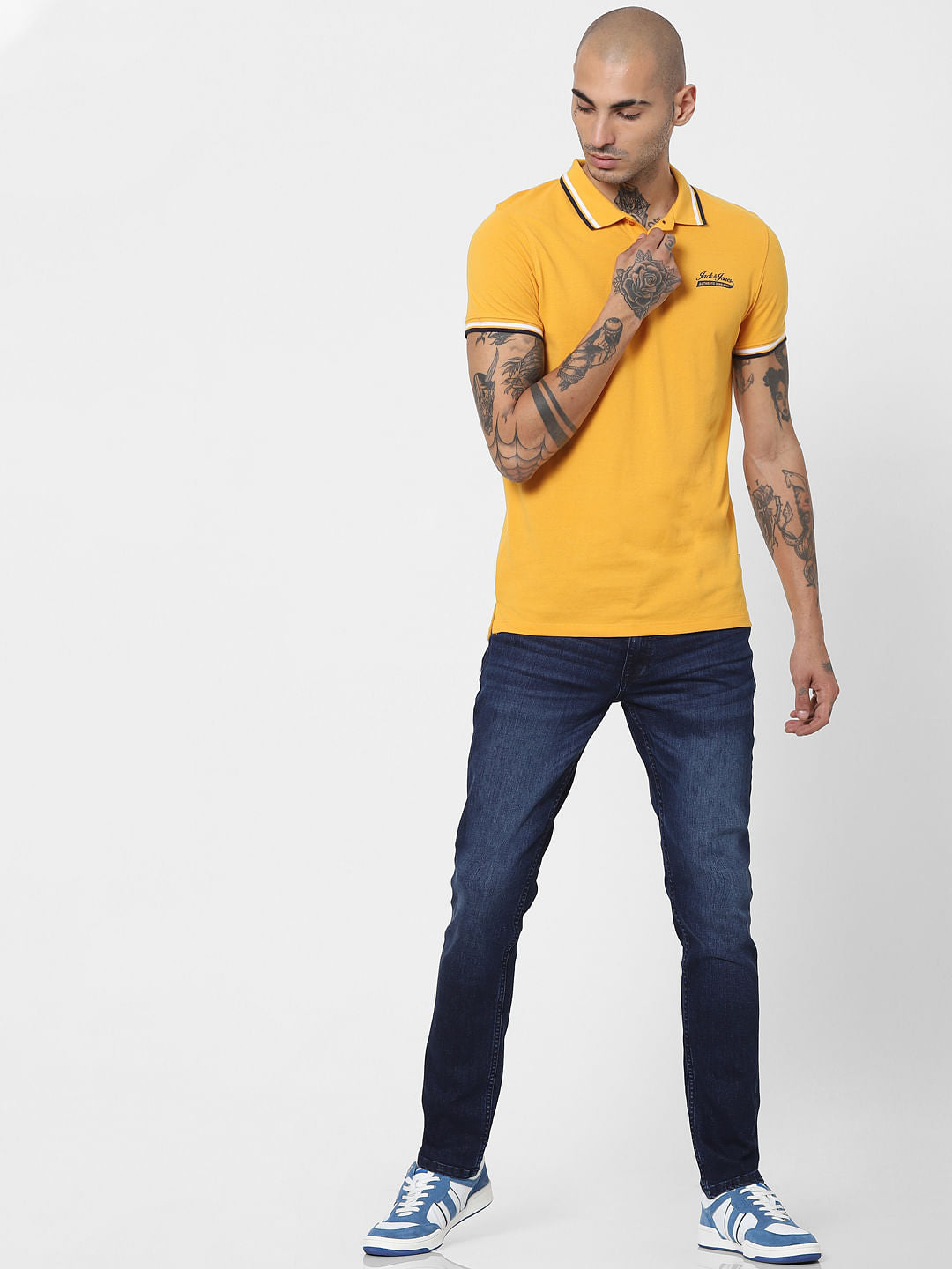 Blue Low Rise Ben Skinny Jeans - 28/30