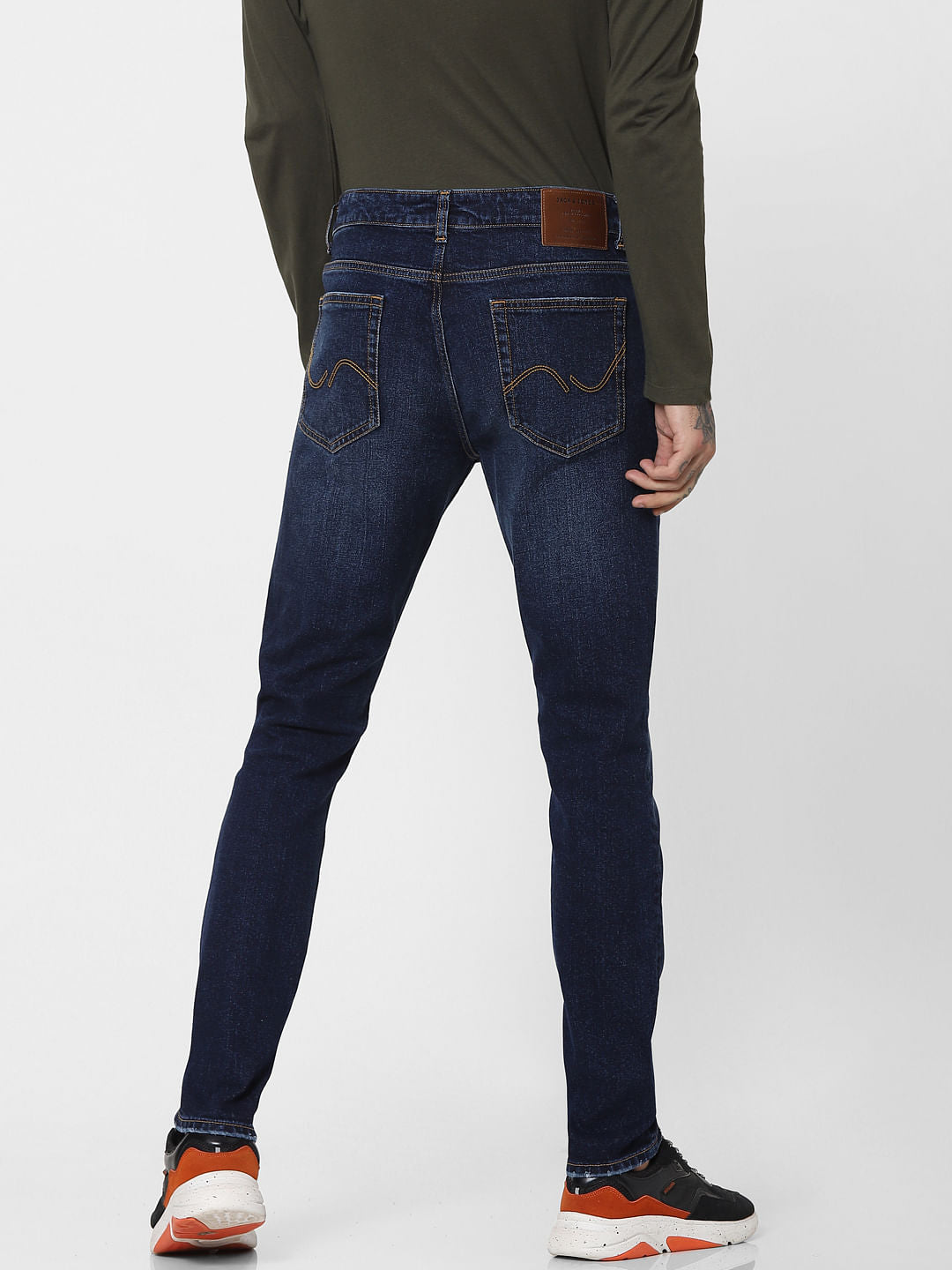 Blue Low Rise Ben Skinny Jeans