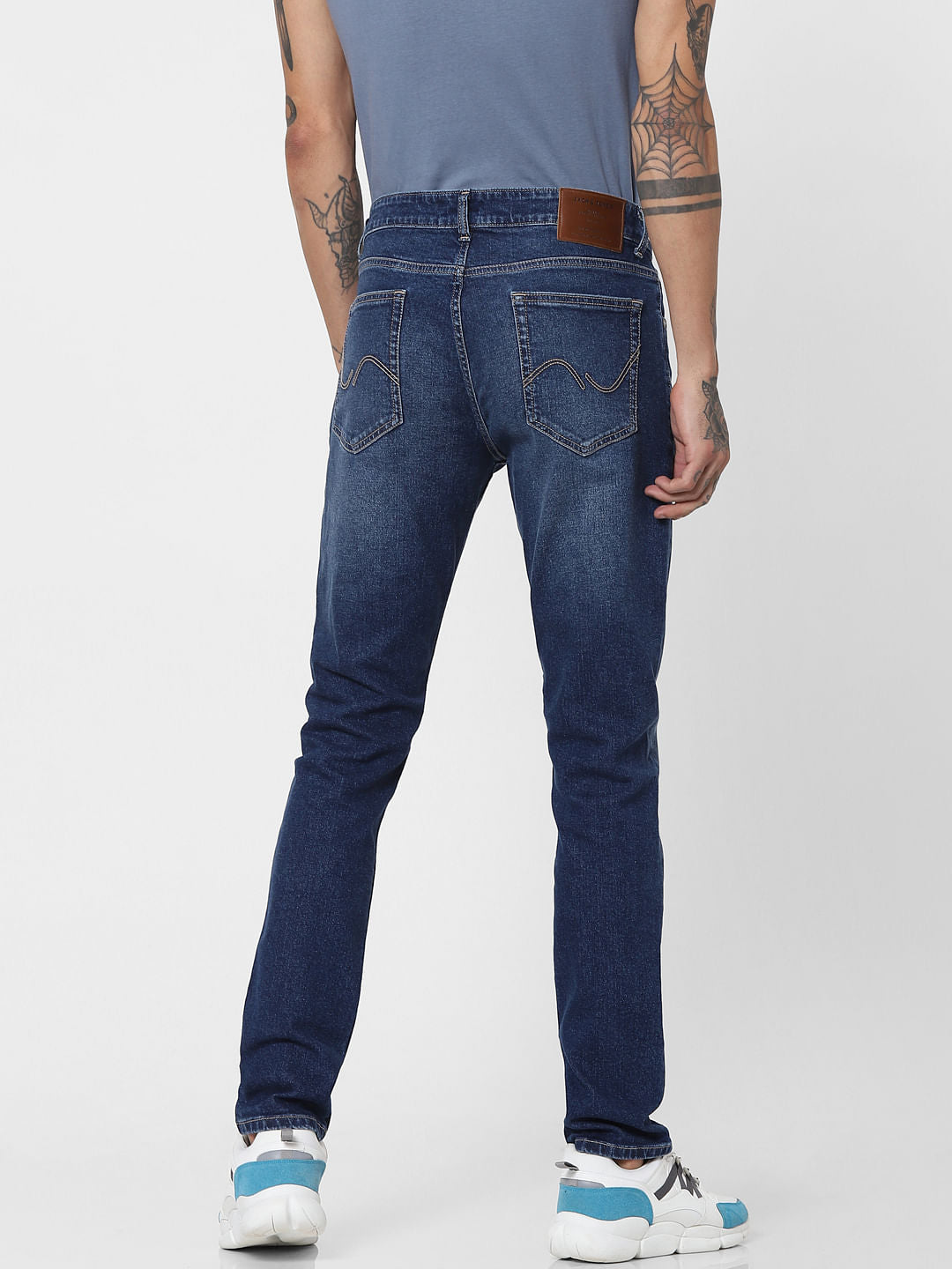 Blue Low Rise Ben Skinny Jeans