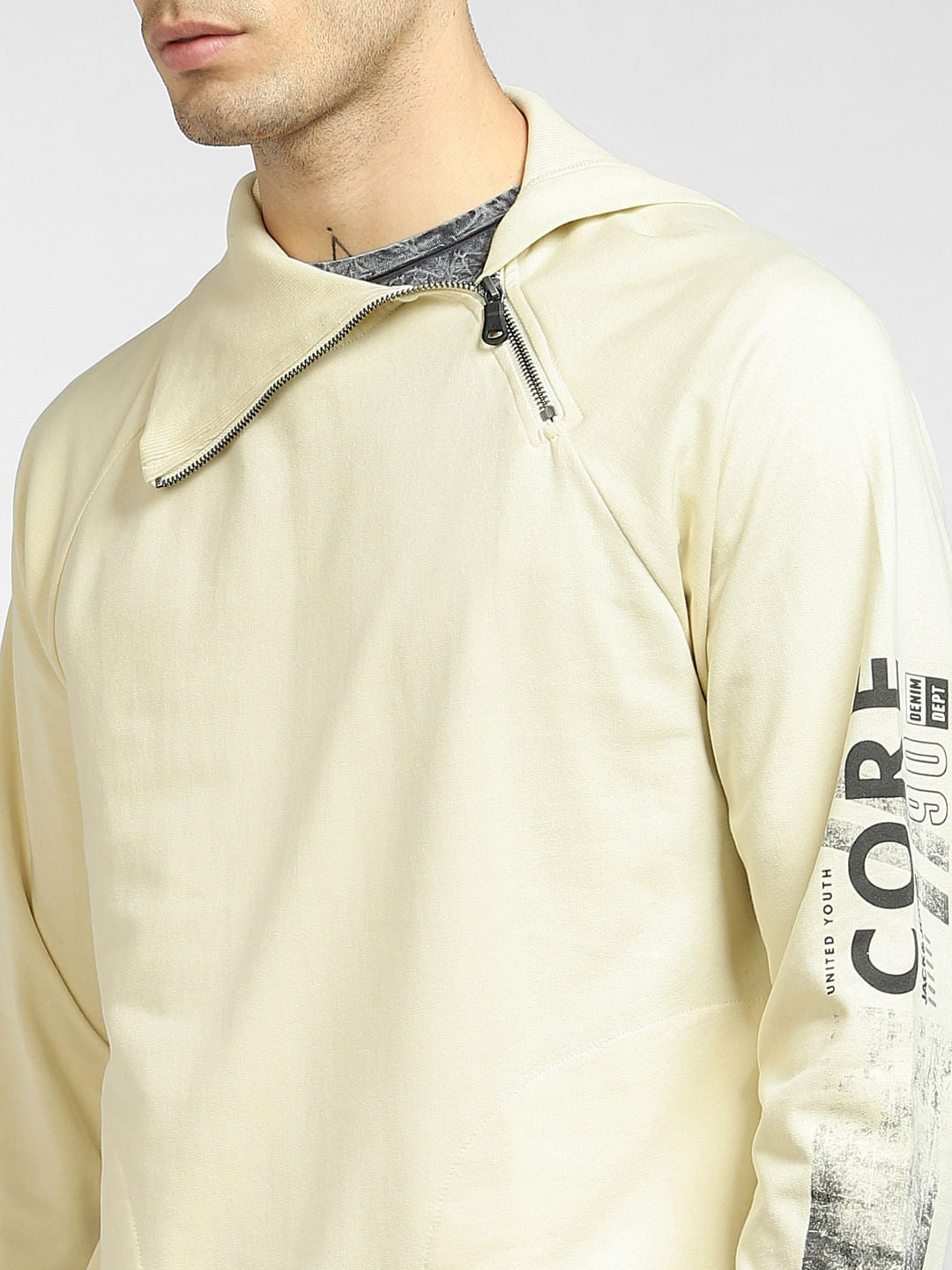 Beige Sweatshirt