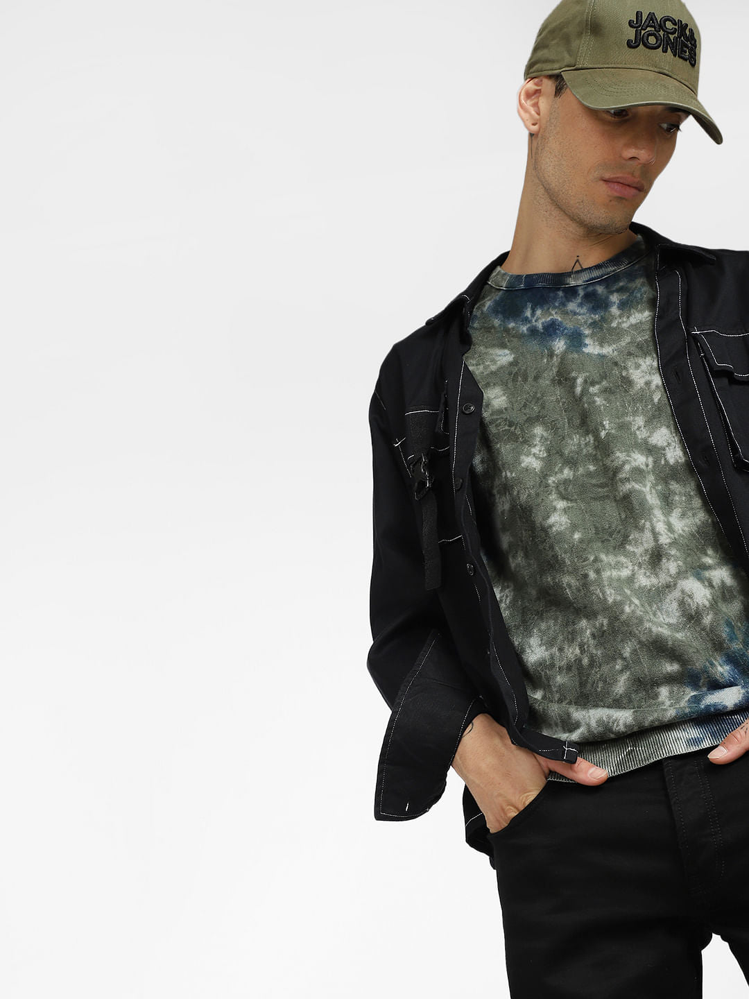 Green Tie-Dye T-shirt