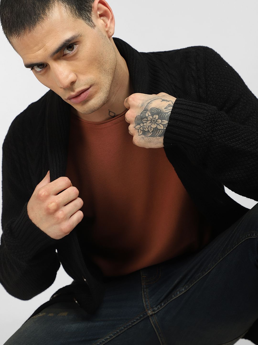 Brown Pullover - S