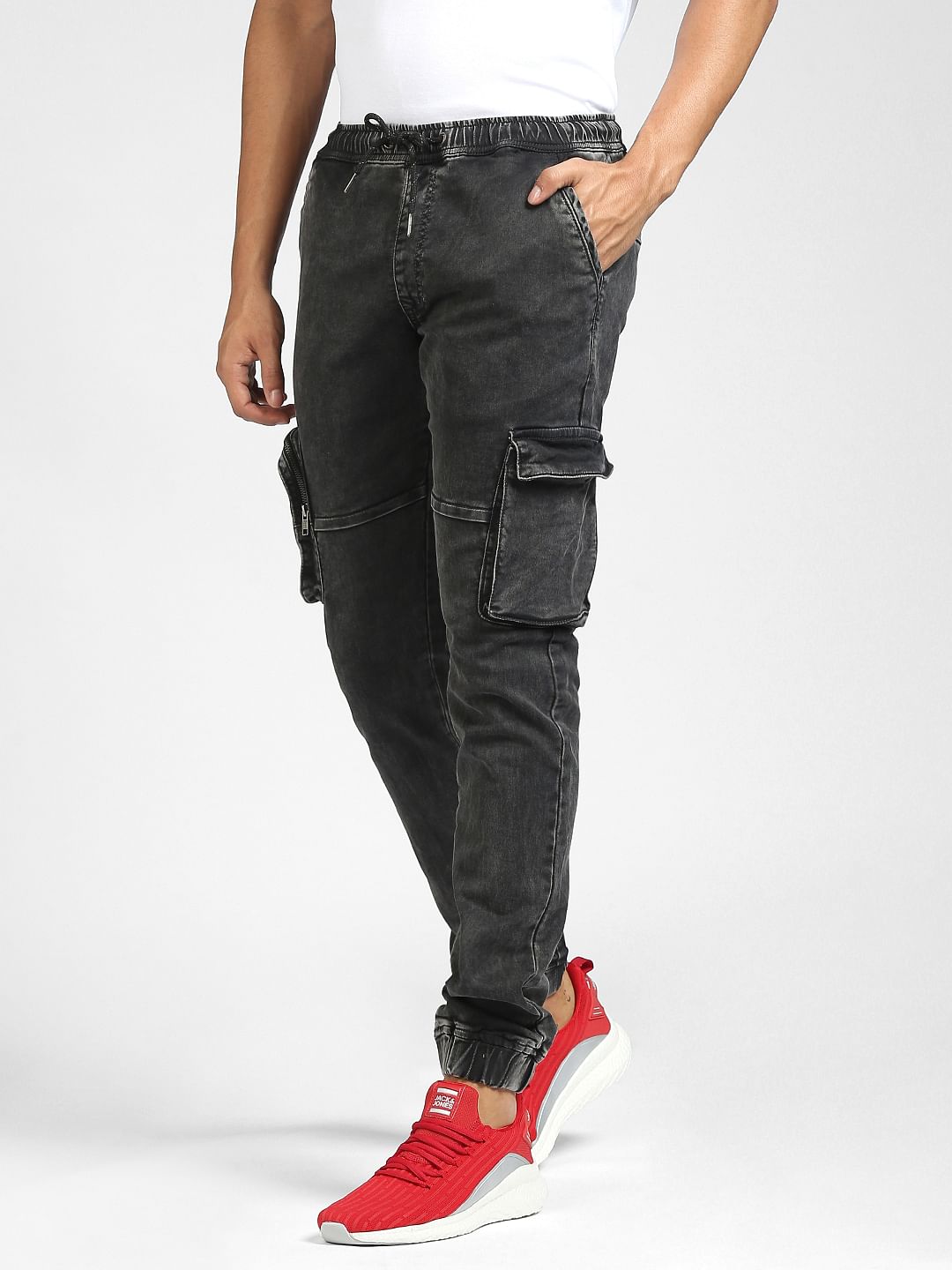 Black Low Rise Simon Anti Fit Jeans