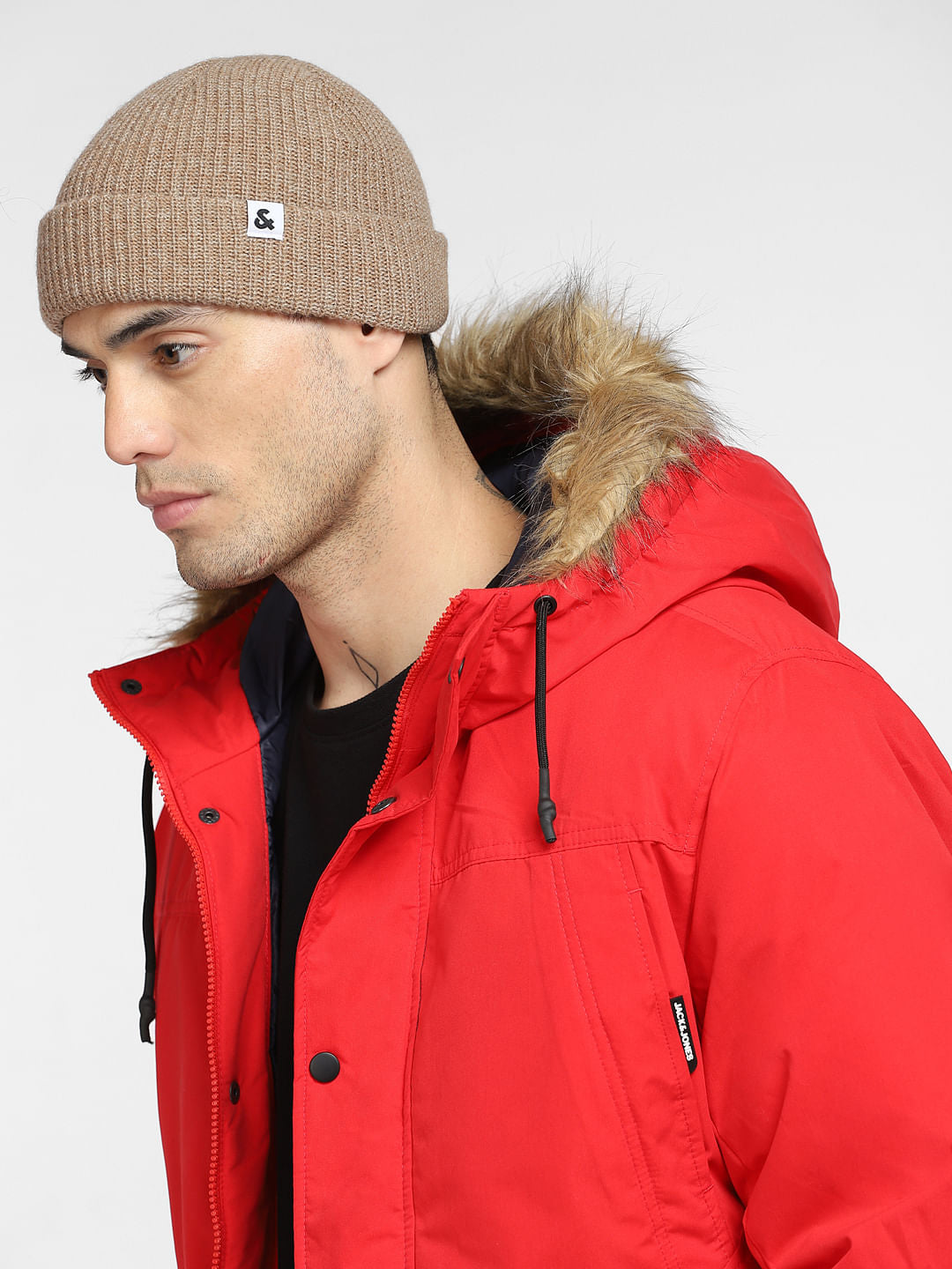 Beige Beanie - ONE
