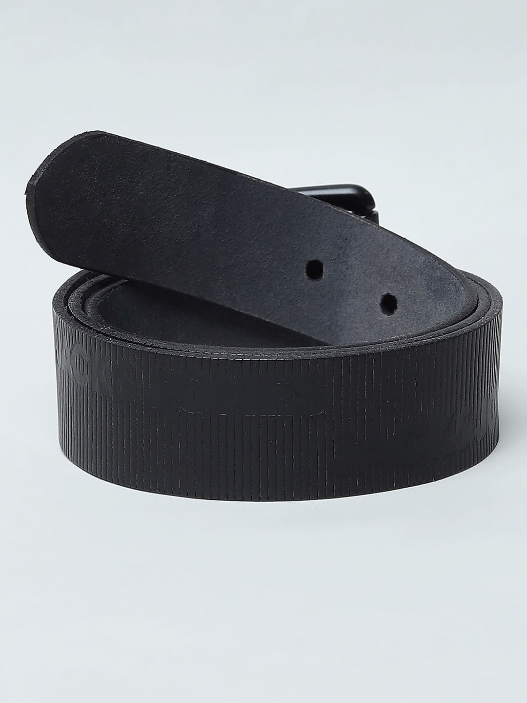 Black Leather Belt