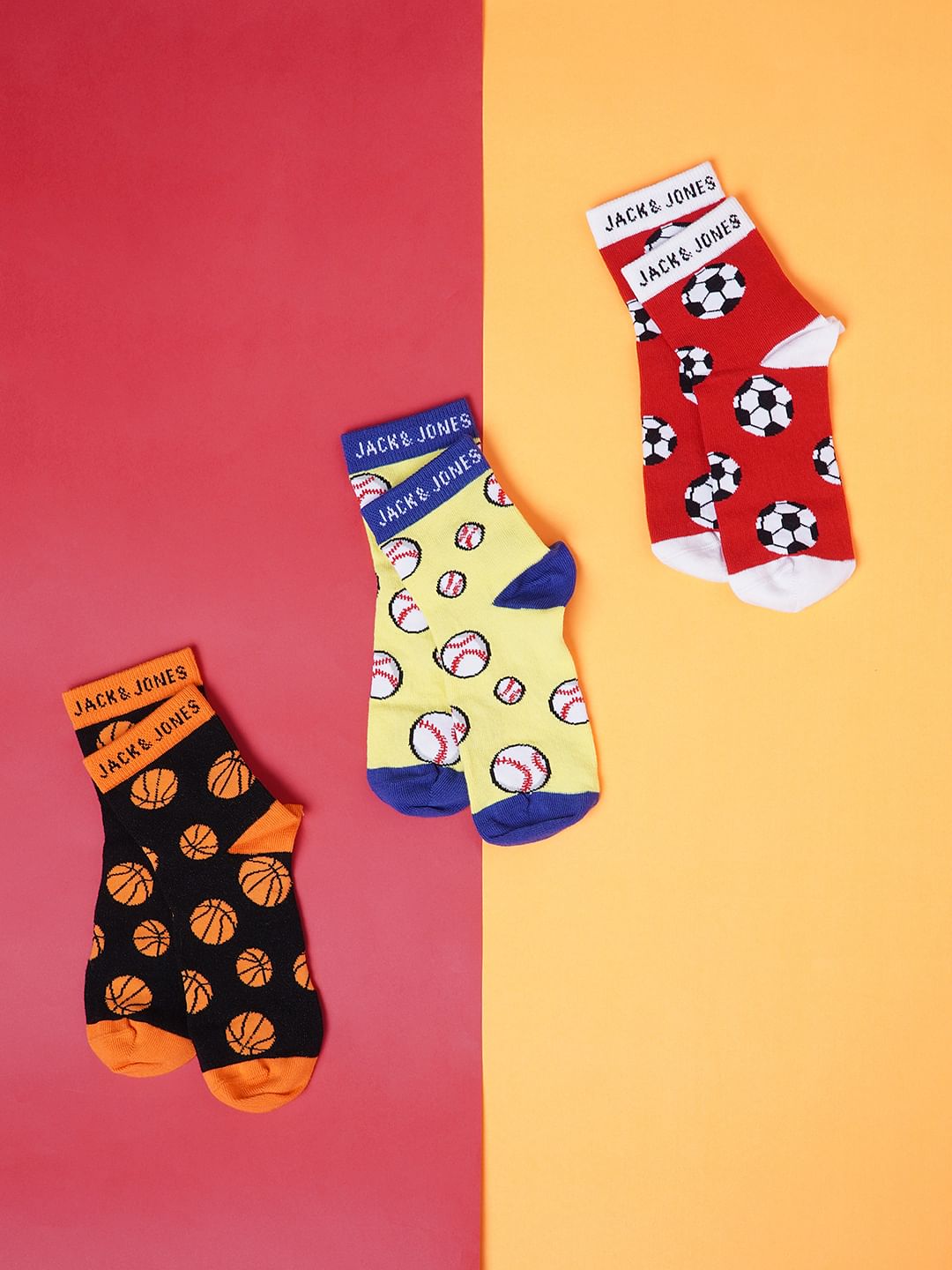 Boys Midi Length Socks - Pack of 3 - S