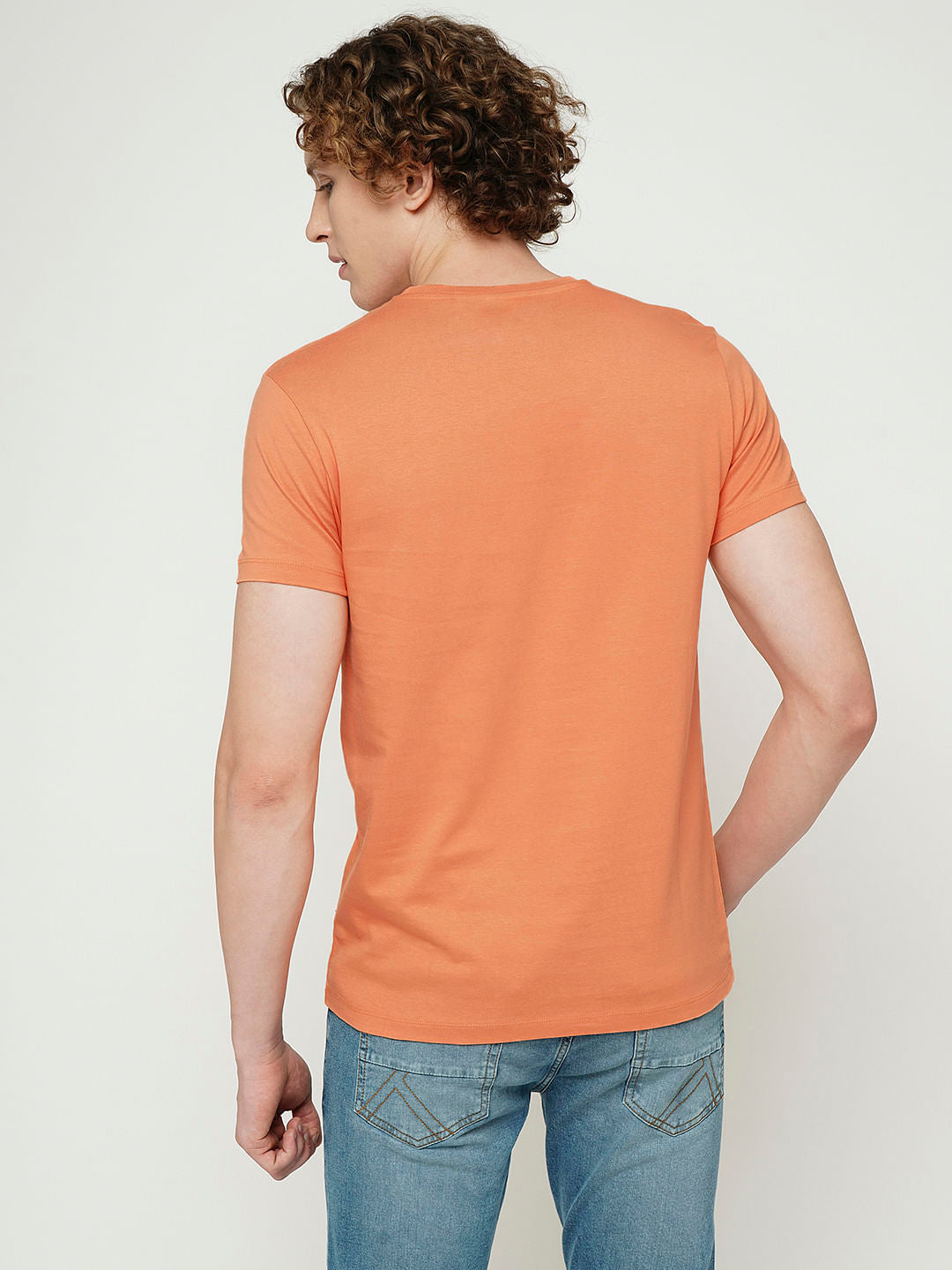 PRODUKT by JACK&JONES Orange Crew Neck T-shirt