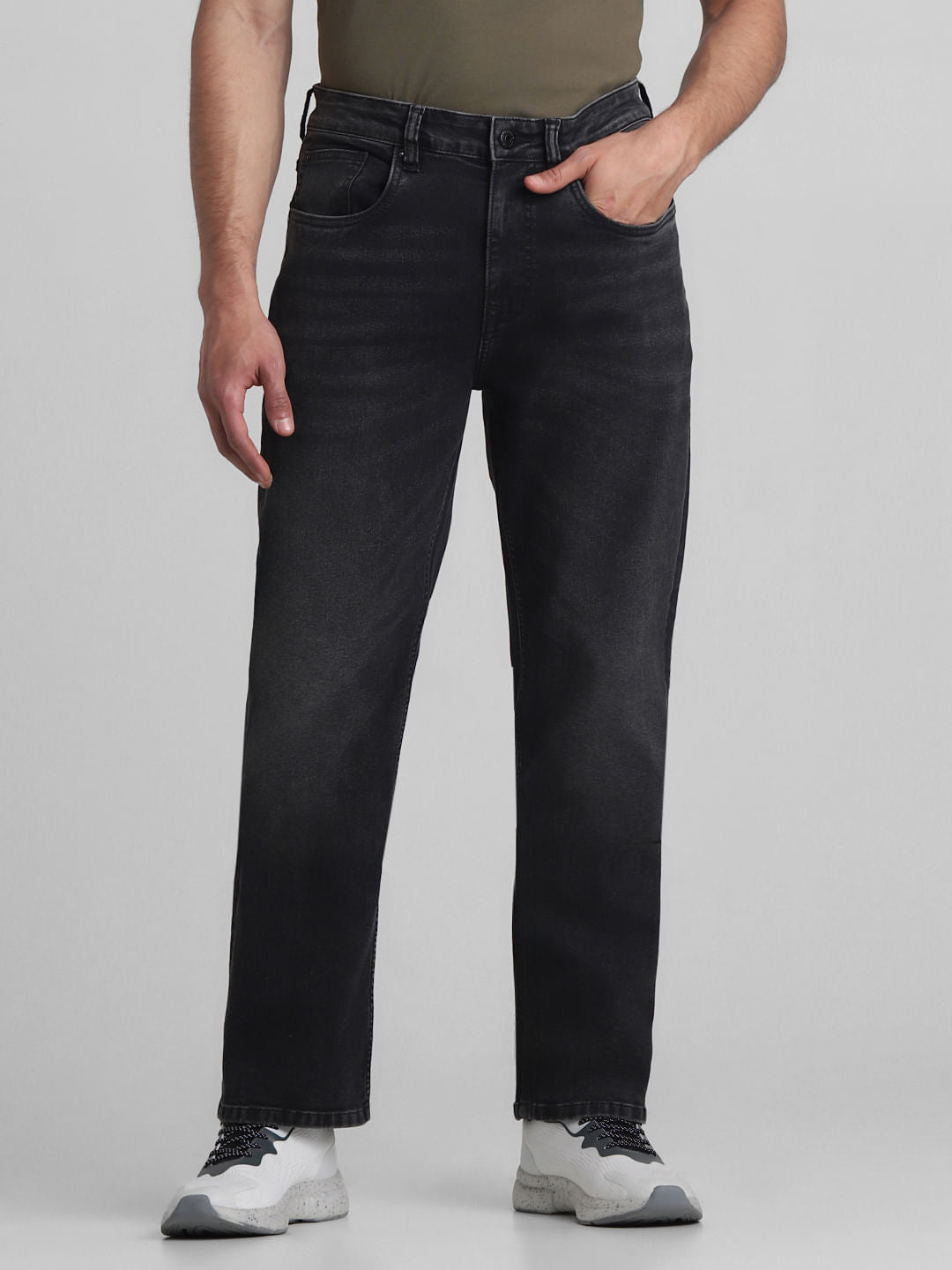 Dark Grey High Rise Ray Bootcut Jeans - 28/30