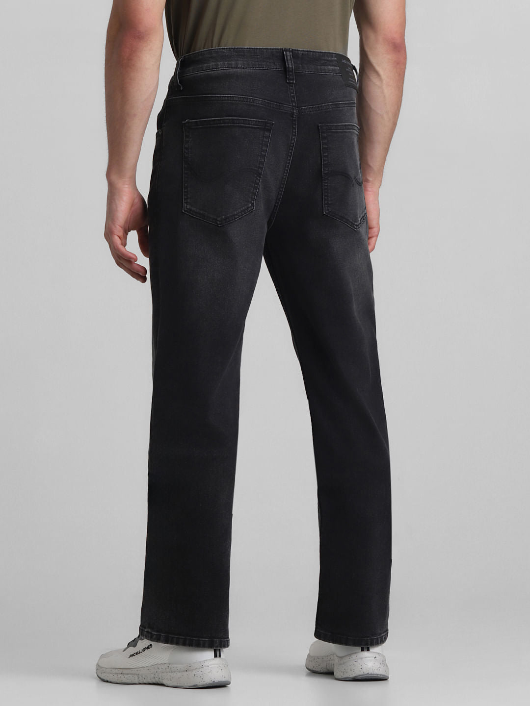 Dark Grey High Rise Ray Bootcut Jeans