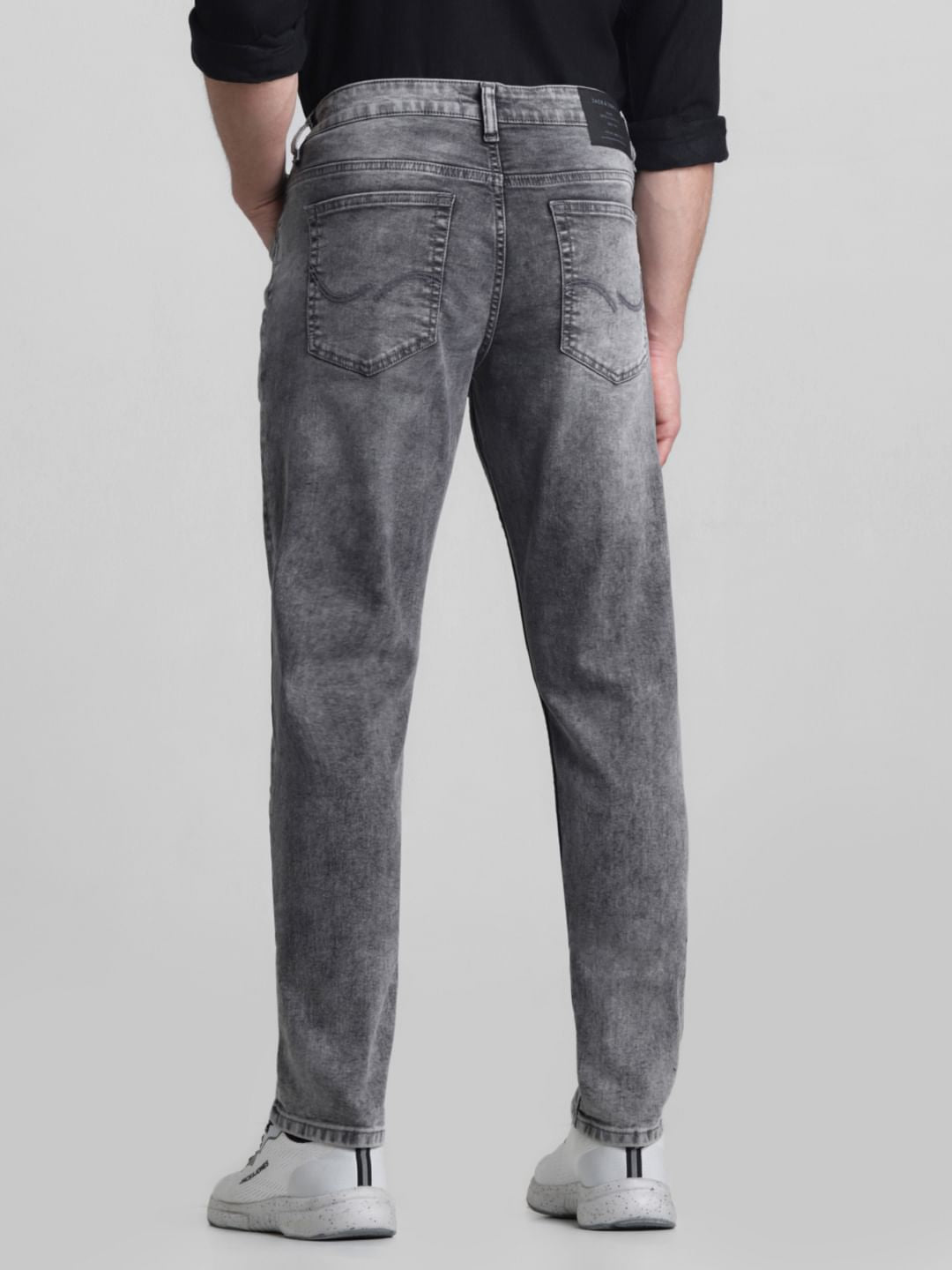 Light Grey Low Rise Glenn Slim Fit Jeans