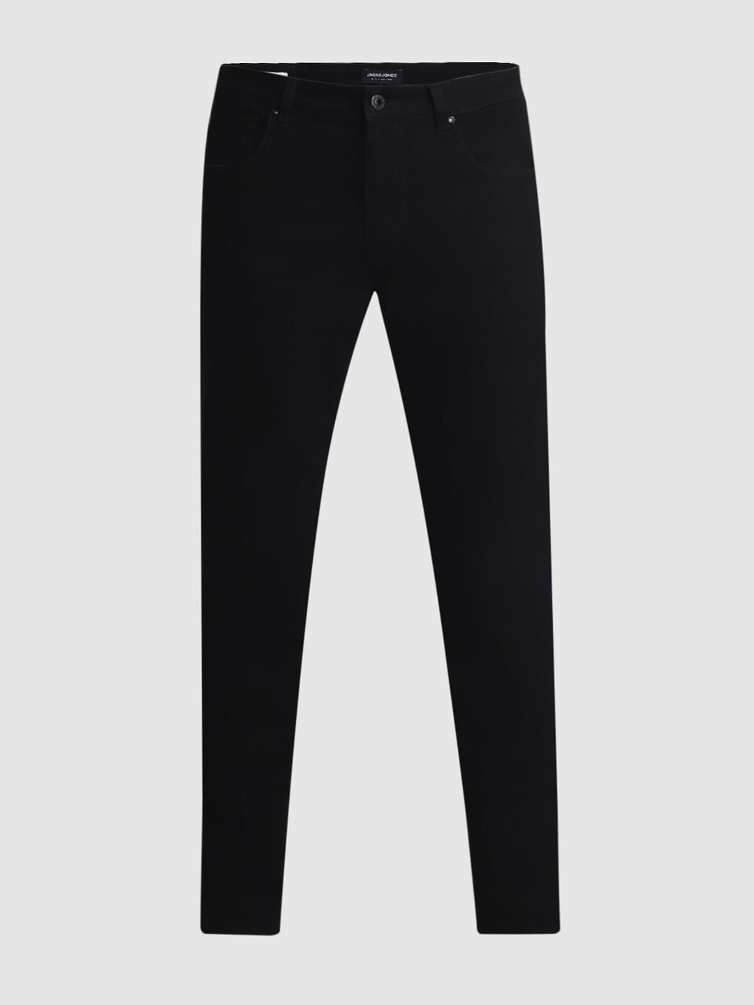 Black Low Rise Glenn Slim Fit Jeans