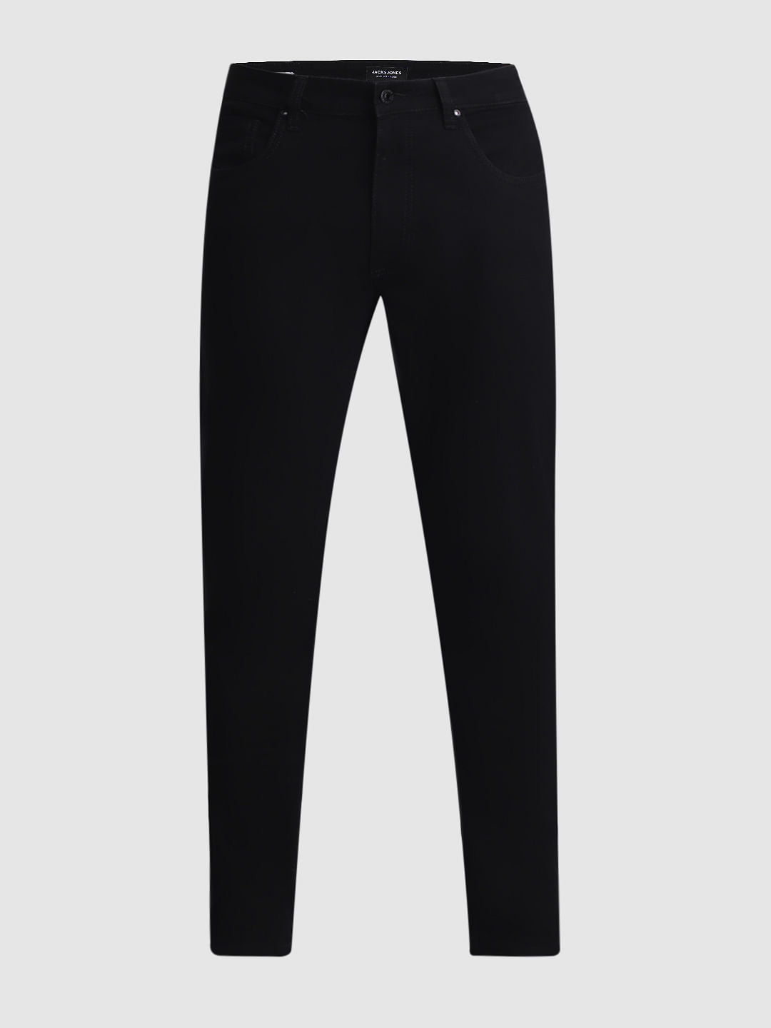 Black Low Rise Tim Anti Fit Jeans