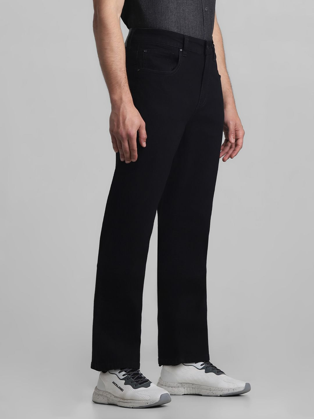 Black High Rise Ray Bootcut Jeans