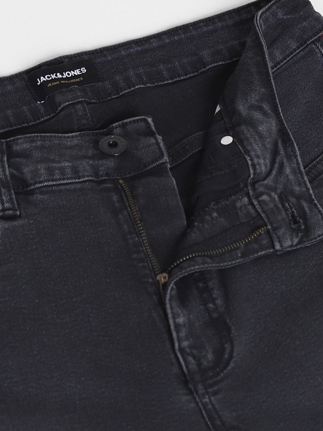 Dark Grey Low Rise Ben Skinny Fit Jeans