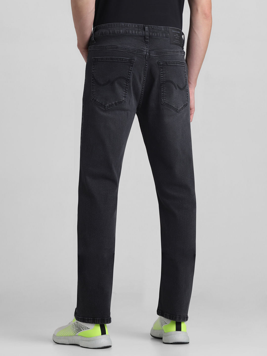 Dark Grey High Rise Ray Bootcut Jeans