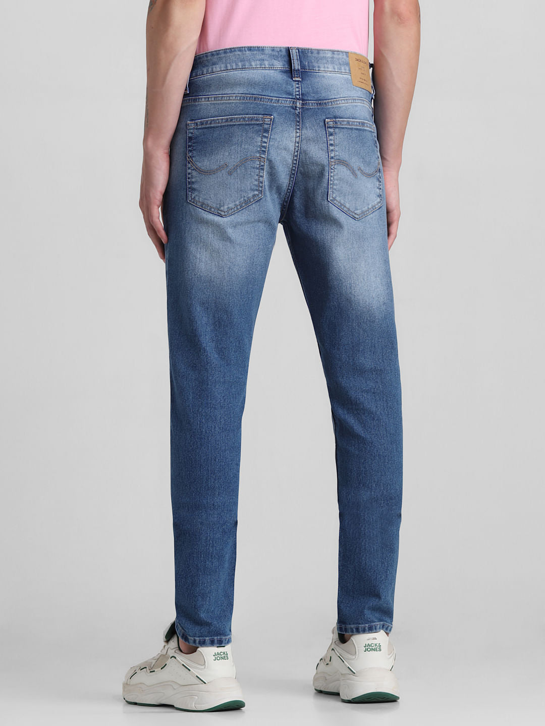 Light Blue Low Rise Skinny Fit Jeans
