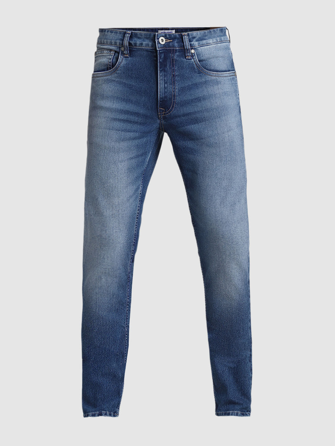 Light Blue Low Rise Slim Fit Jeans