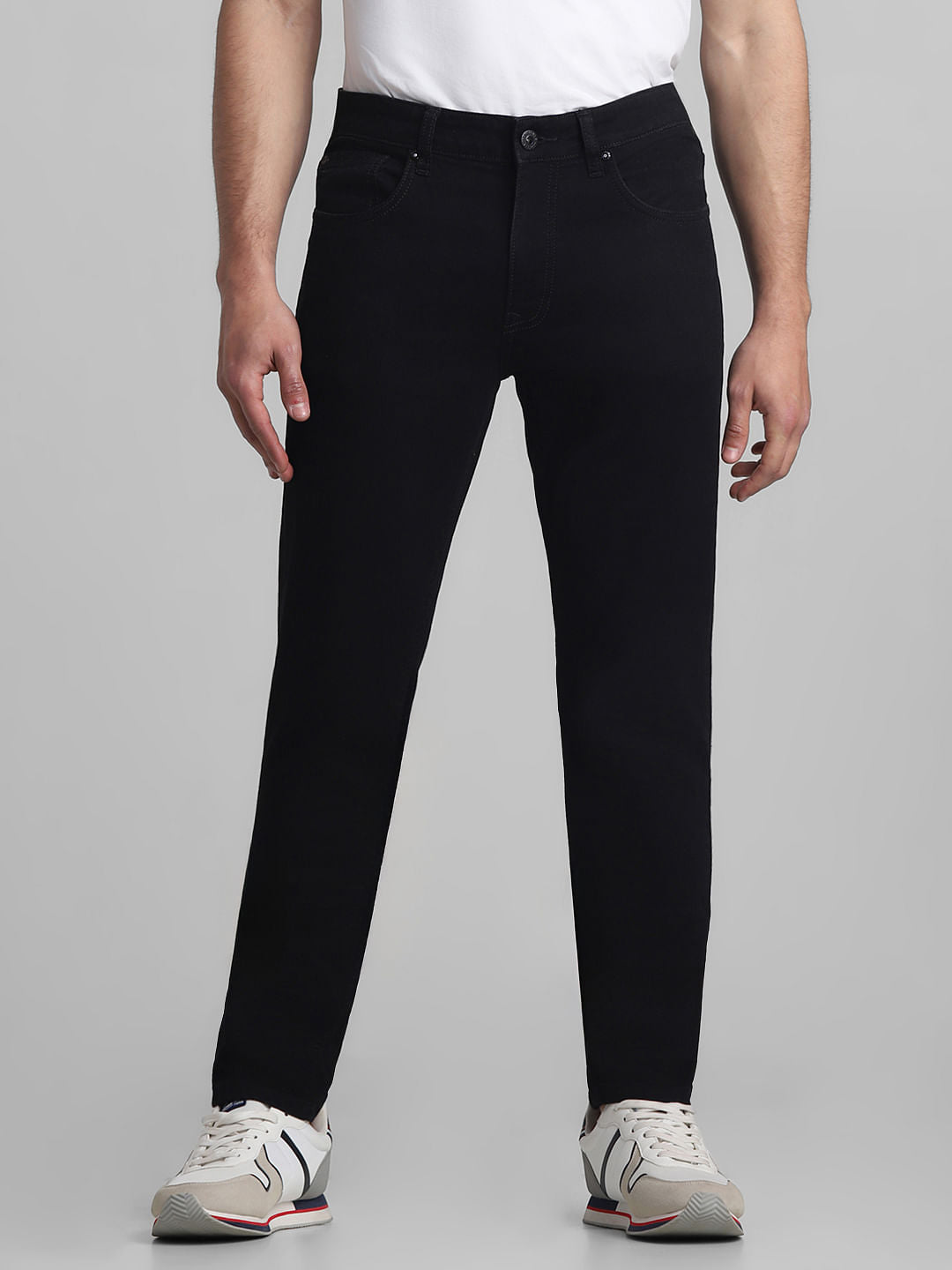Black Low Rise Ben Skinny Jeans