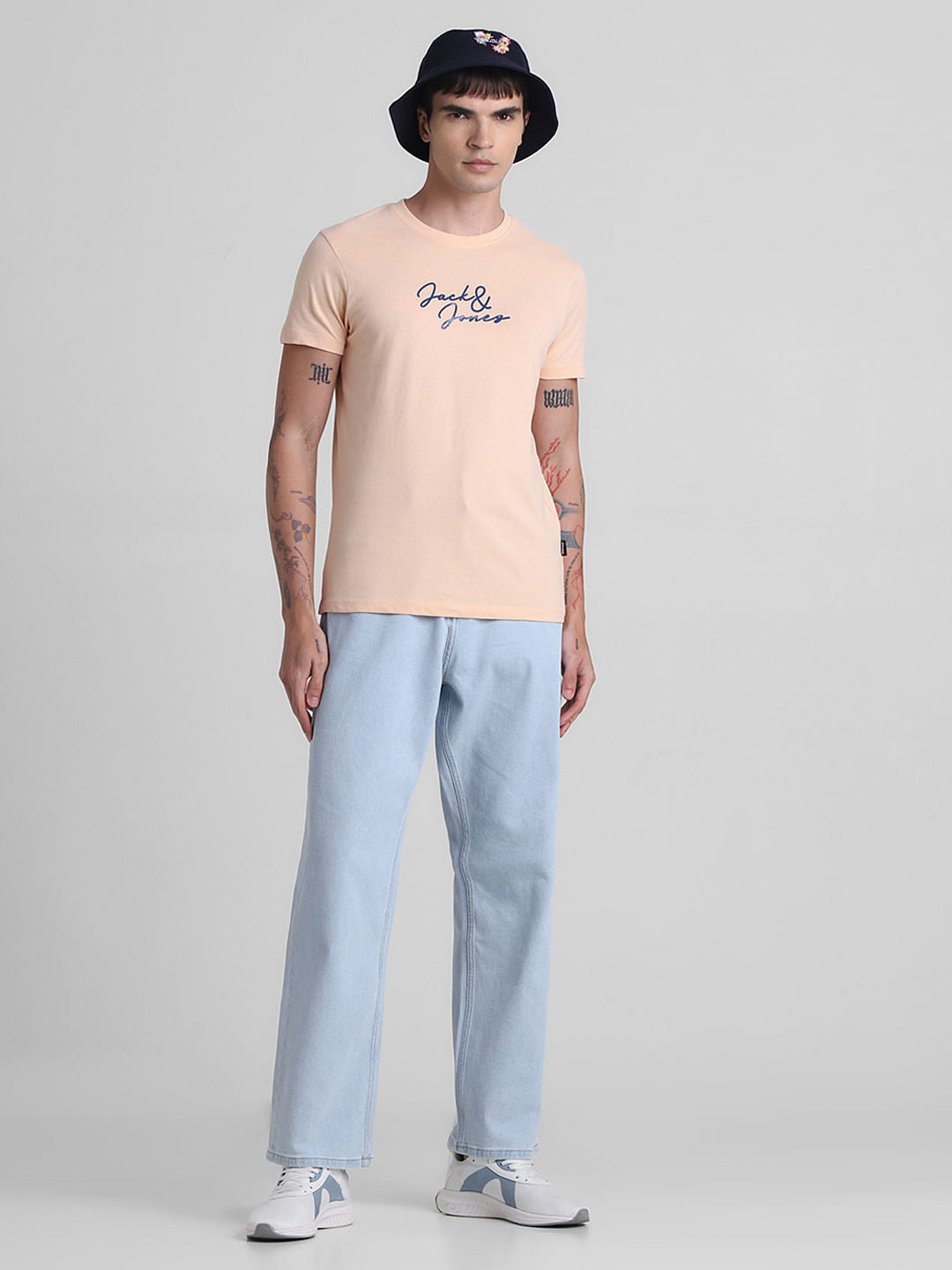 Light Blue High Rise Dario Loose Fit Jeans