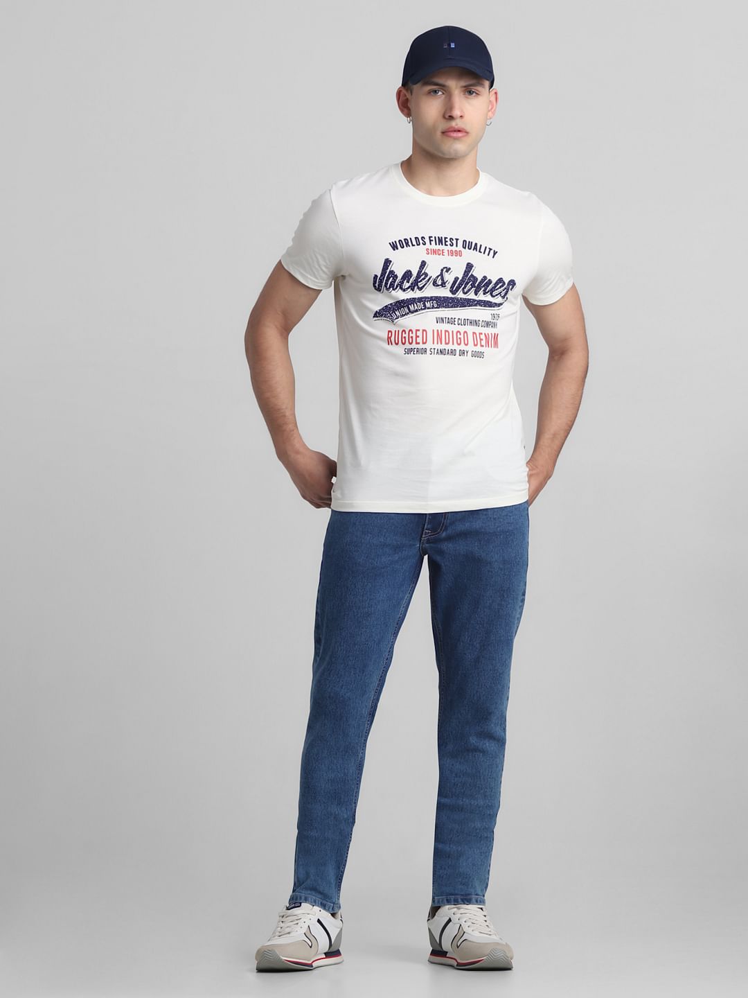 Light Blue Low Rise Glenn Slim Fit Jeans