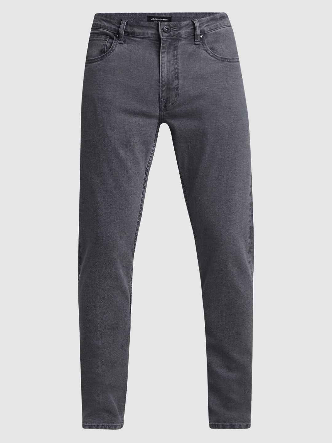 Grey Low Rise Ben Skinny Fit Jeans