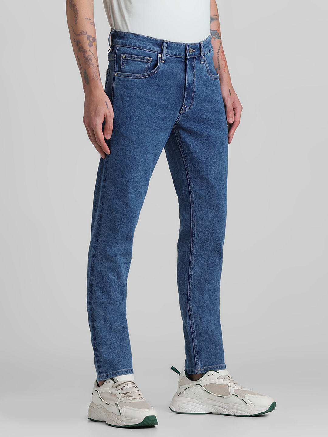 Light Blue Low Rise Ben Skinny Fit Jeans