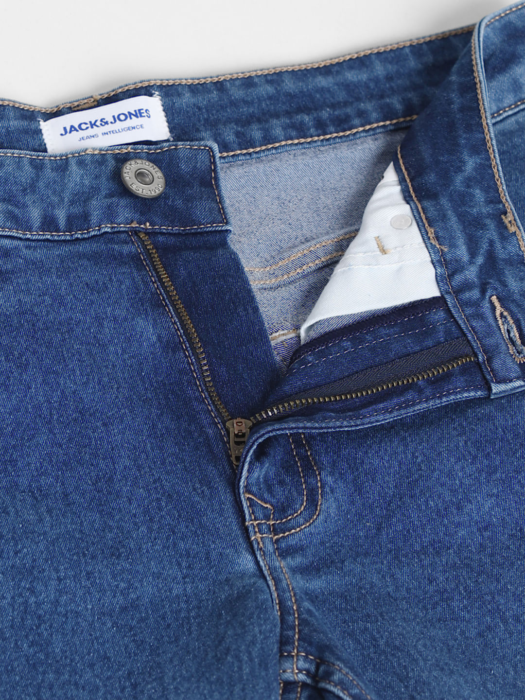 Light Blue Low Rise Ben Skinny Fit Jeans