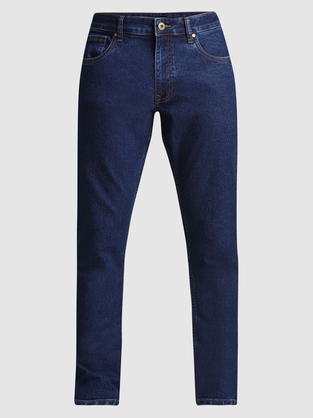 Blue Low Rise Glenn Slim Fit Jeans