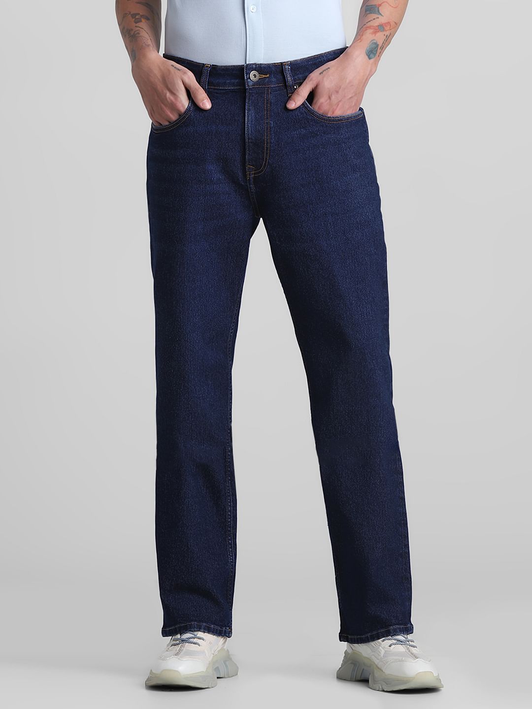 Blue High Rise Ray Bootcut Jeans - 28/30