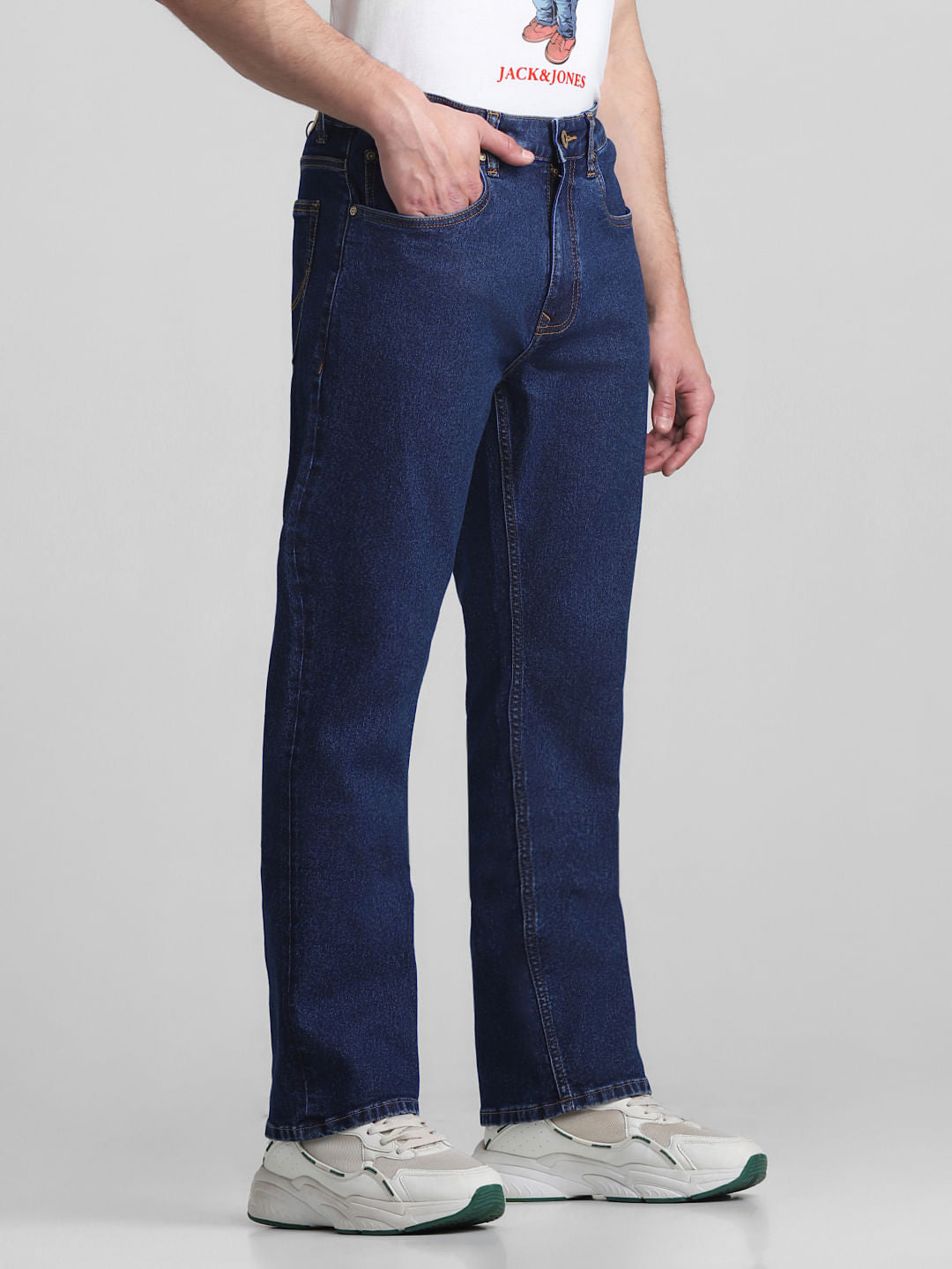 Blue High Rise Ray Bootcut Jeans