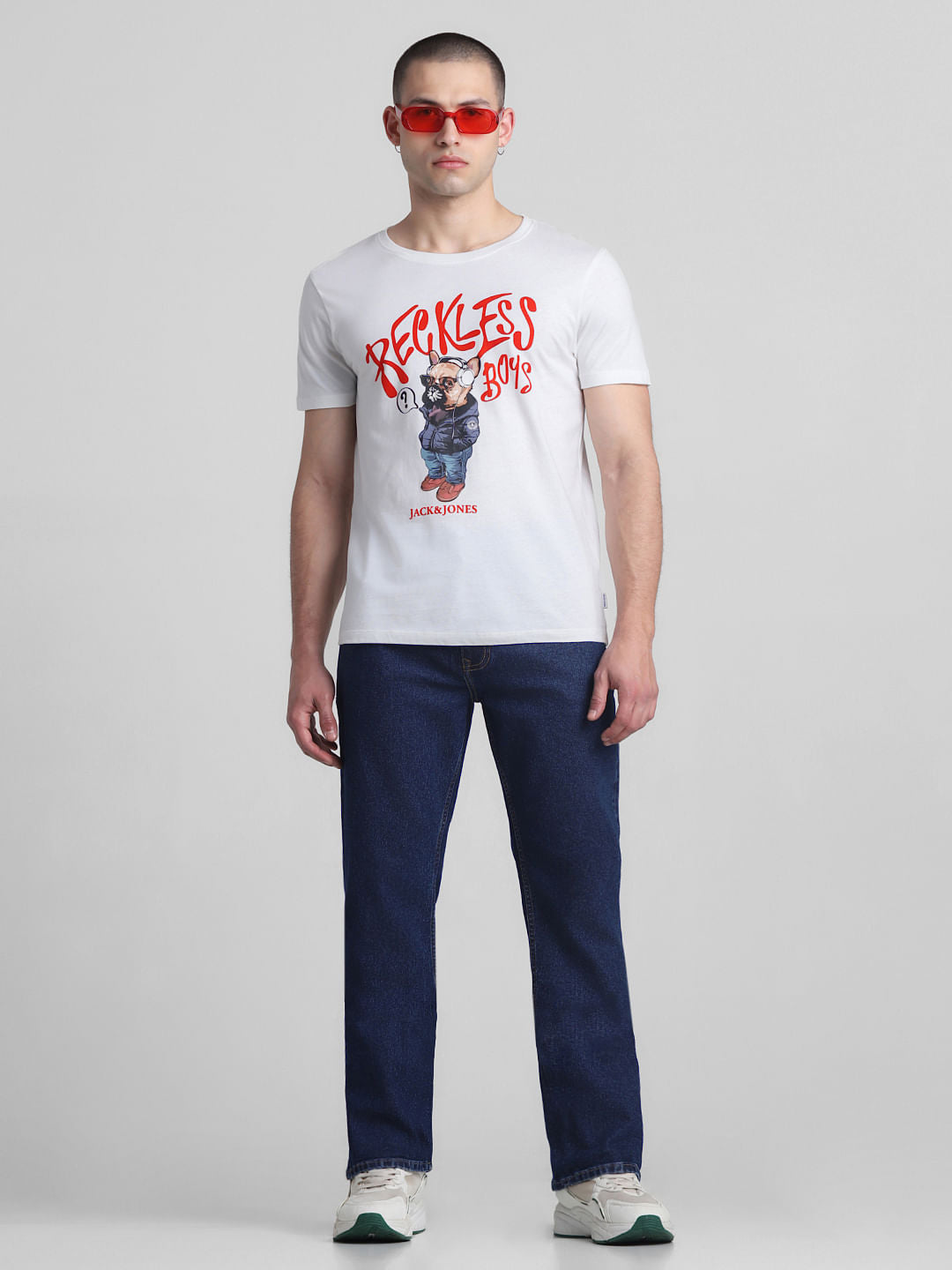 Blue High Rise Ray Bootcut Jeans