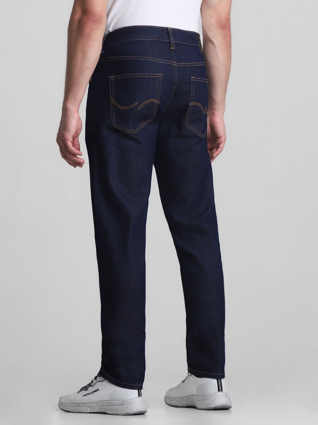 Dark Blue Low Rise Tim Anti Fit Jeans