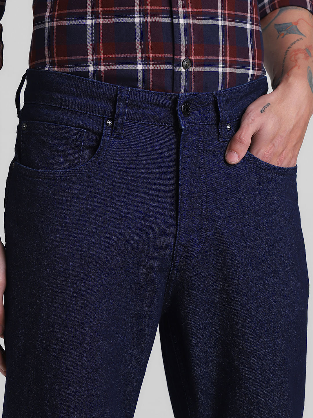 Dark Blue High Rise Ray Bootcut Jeans